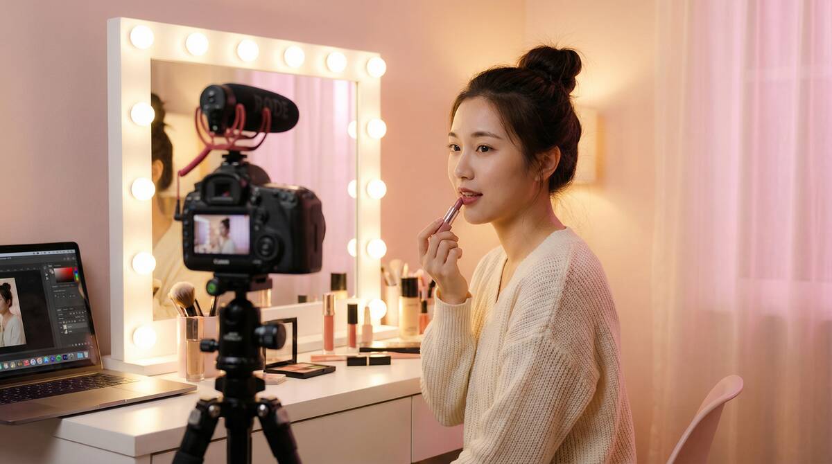 萝莉岛美妆视频教程